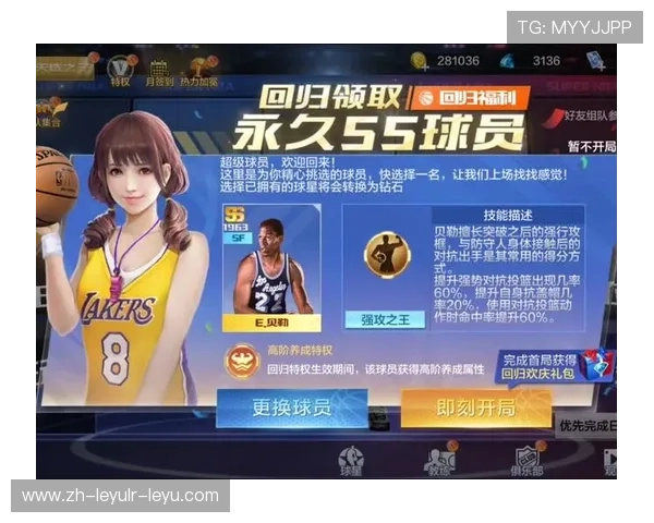 最强NBA游戏下载及其主要玩法介绍